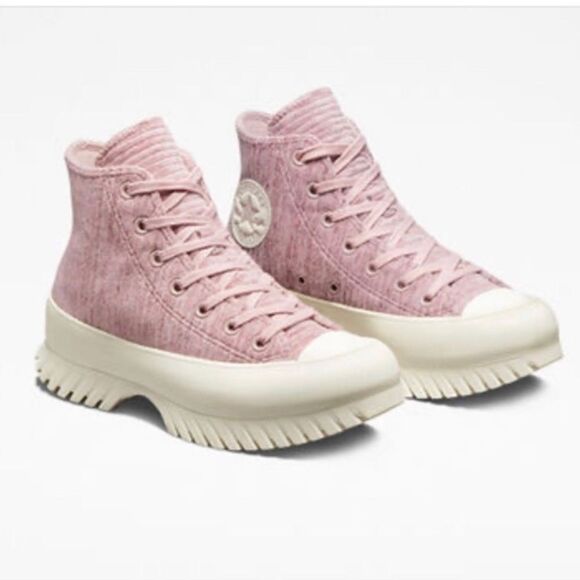 Converse Chuck Taylor All Star Lugged 2.0 Velour Hightop Sneaker Shoes Size 11.5 - Picture 9 of 12